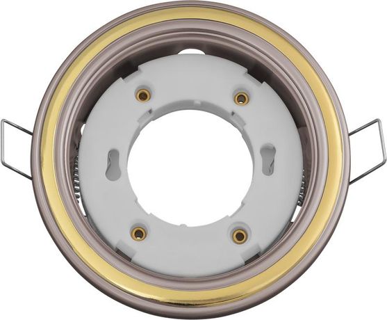 Светильник встраиваемый под лампу GX53 NGX 93 065 NGX-R10-001-GX53 (Два цвета жемчуг-золото) | 93065 Navigator