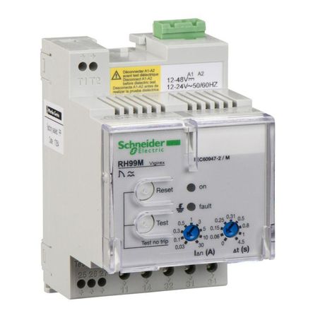 Реле RH99M 12/48В DC 12/24В 50ГЦ с руч. сбросом SchE 56170 Schneider Electric