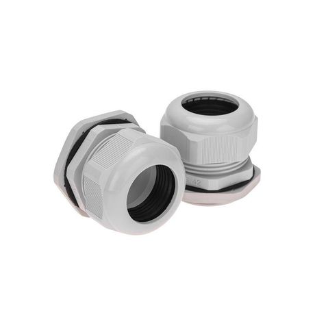 Кабельный ввод PG-42 (30-38 мм) серый | 07-8042 REXANT MEET