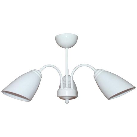 Светильник "Джина" 231 (плафон П0475) НСБ 01-3х60-151 Е27 (ИМ) подвесной бел. Элетех 1005404995