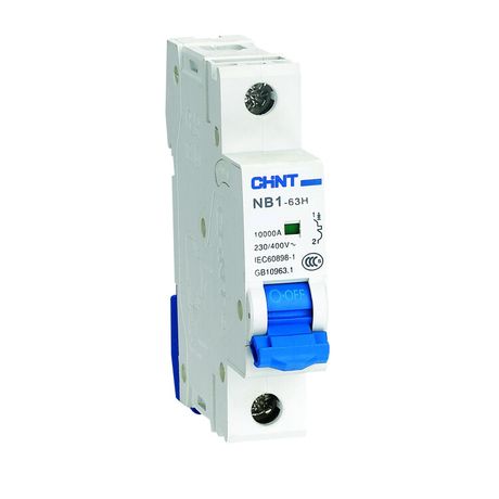 Выключатель автоматический однополюсный NB1-63H 1P 25A 10кА х-ка B (R) | 179773 CHINT