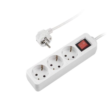 Удлинитель 3х3м с заземл. выкл. защитн. шторки ПВС 3х1 ФАZА 5053038 ФАЗА