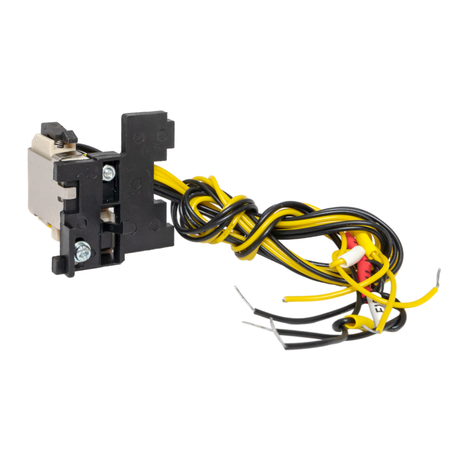 Аварийный + дополнительный контакт с проводами ВА-99М 400 |mccb99m-400-alax-w|EKF