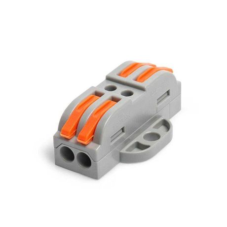 Клемма проходная СМК 223-2412 с мотажной площадкой - 87638 КВТ