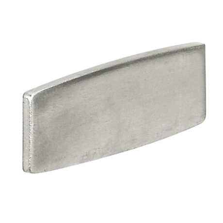 Вставка широкая без надписей алюм. Osmoz Leg 024307 Legrand