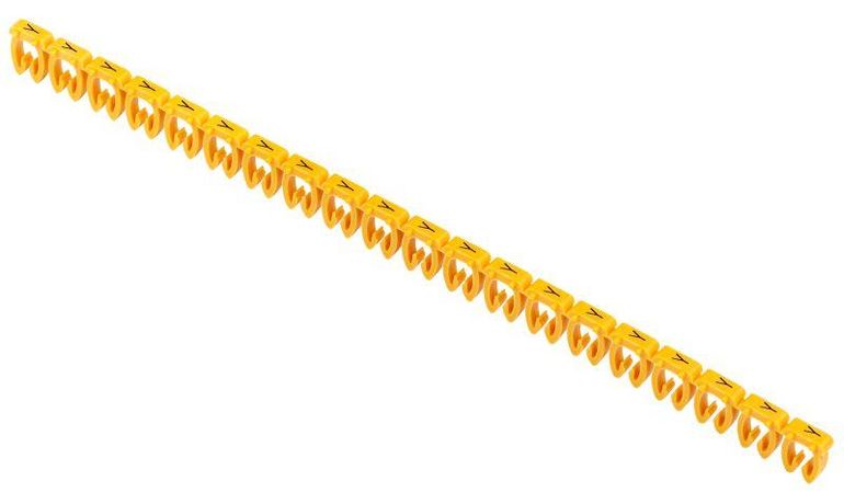 Маркер открытого типа KE 4-6мм2 символ 'Y' (200шт/упак) IEK - UMK-KE3-Y