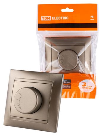 Светорегулятор RL 300 Вт бронза "Лама" | SQ1815-0709 TDM