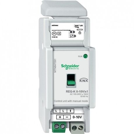 БЛОК УПРАВ 0-10 V REG-K/1-КАНАЛ С РУЧН УПР | MTN647091 Schneider Electric