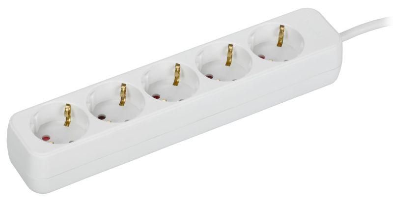 Удлинитель 5х5м 10А У05 ПВС 3х1 бел. UMA IEK UM-YP10-10-05-05-Z-K01