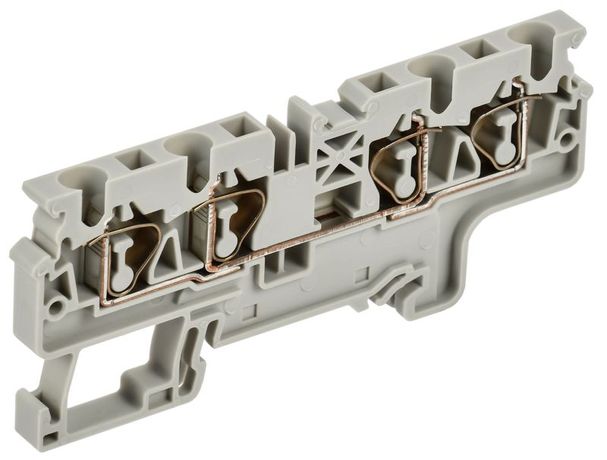 Клемма пружинная CX4-4 4кв.мм четырехконтактная сер. ARMAFIX IEK AF-CT40-00-4-K03-004 IEK арт. AF-CT40-00-4-K03-004