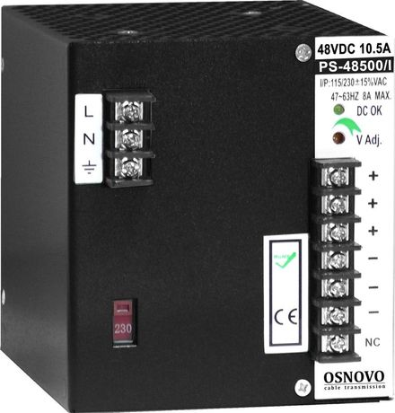 Блок питания промышленный PS-48500/I 10.4А OSNOVO 13938 OSNOVO арт. 13938