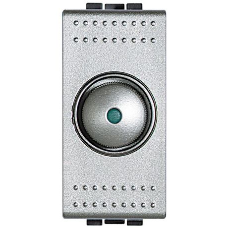 Светорегулятор для резистивных нагрузок 500Вт LivingLight алюм. Leg BTC NT4402N Legrand