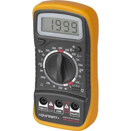 Мультиметр 90 081 ОMT-Mm01-838L (838L) ОНЛАЙТ 90081 Navigator