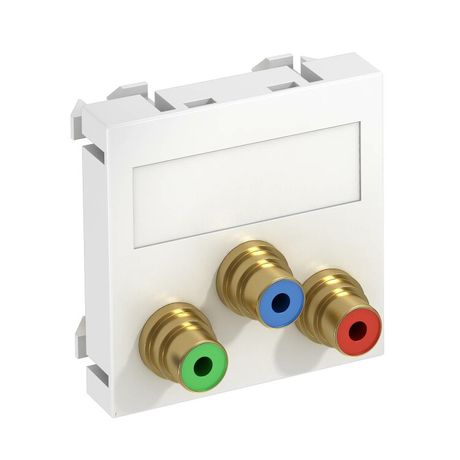 Мультимедийная рамка Video-Cinch Modul45 (белый) (MTG-3R L RW1) | 6105114 OBO Bettermann