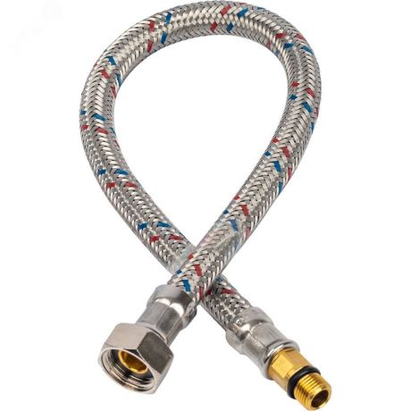 Подводка гибкая для смесителя М10 х 18 - 3/8' ВР длина 40 см SHF 0015 181010 STOUT RG008P0SHNT8F2