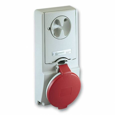ПАНЕЛЬНАЯ РОЗЕТКА UNIKA С ДЕРЖ ПРЕДОХР 16A 3P-E 380-415 IP44 | 82135 Schneider Electric