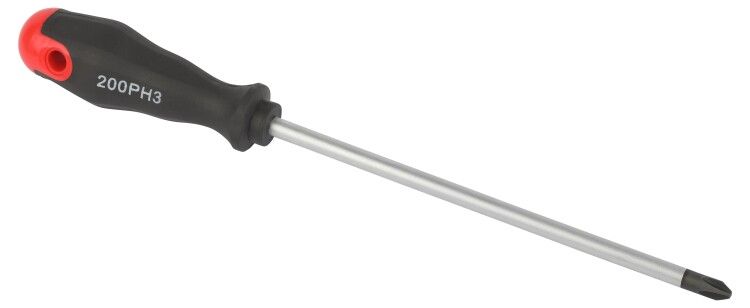 Отвертка крестовая PH3х200 мм двухкомпонентная рукоятка - Б0055848 ЭРА