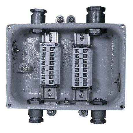 Коробка клеммная КЗНС-16 У2 16 зажимов IP65 (метал. вводы) Электротехник ET002544