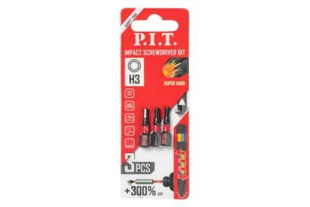 Бита ударная PH3x25 мм 3 шт в уп - ASDR01-25H3 PIT