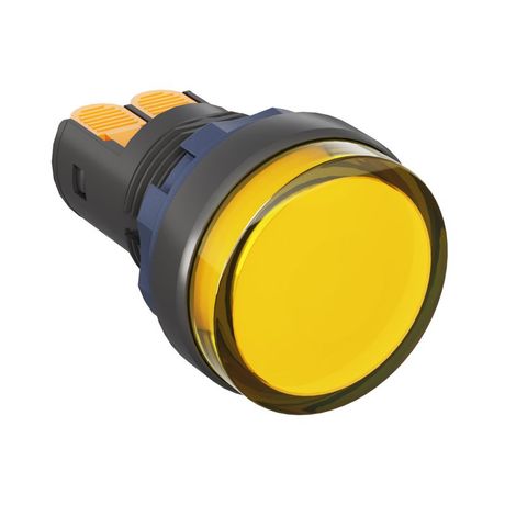 Сигнальный индикатор со встроенным диодом 220В, желтый | M22L-F220YPP DKC ДКС