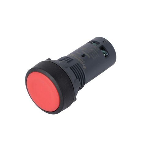 Кнопка моноблочная SB7 22мм с возвратом пластик 1НО IP65 красн. SE SB7NA42 APC