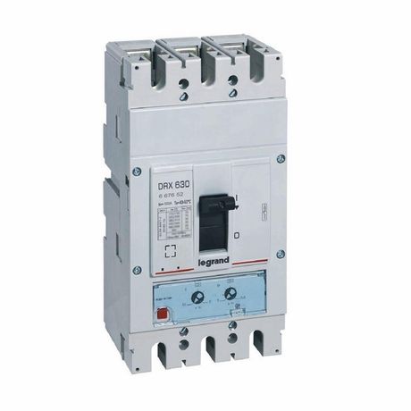 Выключатель автоматический 3п 500А 36кА DRX630 термомагнитн. настраив. расцеп. Leg 667652 Legrand