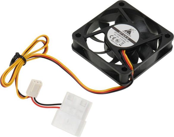 Вентилятор GT ICE 6 60х60х15мм 3-pin 4-pin (Molex)23dB 34gr Ret CF-60150HD0AC0001 GLACIALTECH 1485770