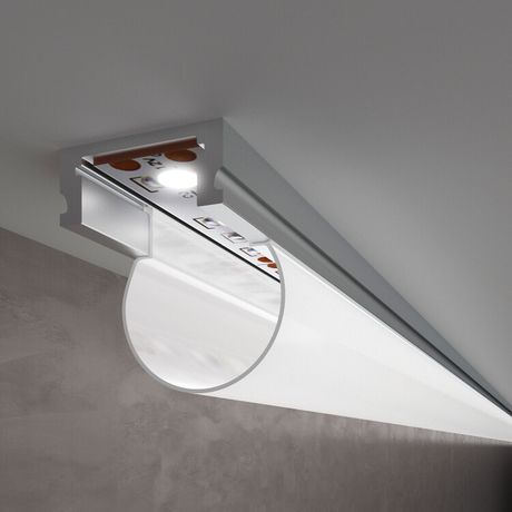 Профиль алюминиевый накладной для светодиодной ленты LL-2-ALP010 (под ленту до 10mm) | a041815 Elektrostandard