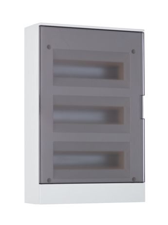 Бокс настенный Basic E 36М сер. прозр. дверь (с клемм) ABB 1SZR004002A2209