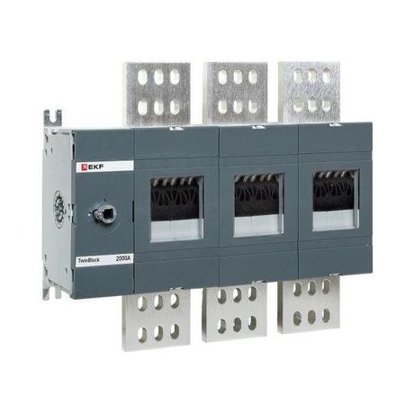 Рубильник 2000A 3P без рукоятки управления TwinBlock | tb-s-2000-3p EKF