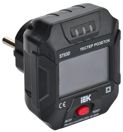 Тестер розеток ARMA2L 5 ST03D | A2L5-ST14-03 IEK