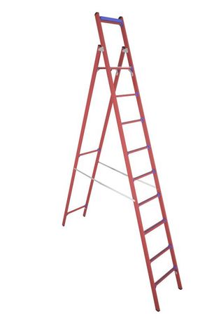 Стремянка диэлектрическая ССД-3.0 Евро с симметричной опорой стеклопластик. Антиток Д250718 Диэлектрик