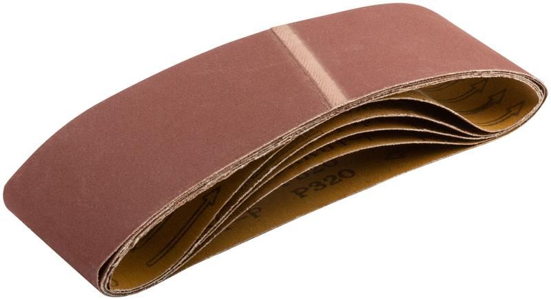 Ремни шлифовальные водостойкие на тканой основе алюминий-оксид Профи 75 х 533 мм (Р320) 5 шт. - 39700 РОС
