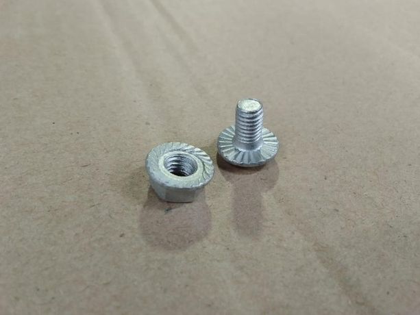 Комплект креп. гайка+болт с зубчатыми насечками "V" HDVM6.10 VERGOKAN