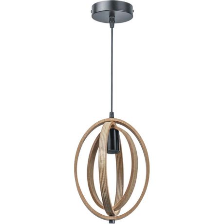 Светильник декоративный бытовой 80 428 NLF-P-037-01 подвесной темный светлое дерево | 80428 Navigator