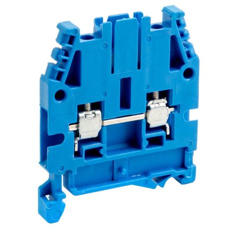 Клемма винтовая 4мм.кв. синяя - ZCBI04 ДКС