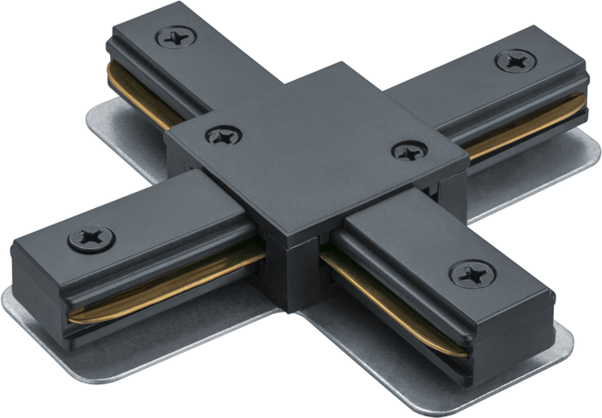 Коннектор для шинопровода 95 519 NLT-C-1L-AS1-BL-X (для ШП AS1) черн. NAVIGATOR 95519