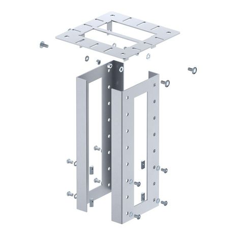 Потолочное крепление электромонтажной колонны (сталь) (ISS160160DB WA) | 6290436 OBO Bettermann