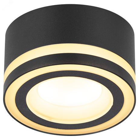 Светильник встраиваемый под лампу GX53 DK113 BK черный | Б0059788 ЭРА