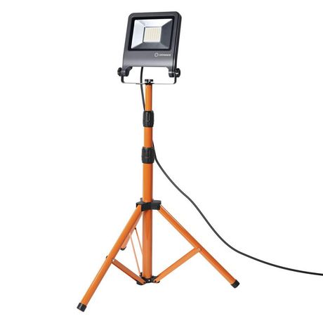 Прожектор светодиодный WORKLIGHT 50Вт 4500лм 4000К нейтр. бел. на телескопической треноге сер. LEDVANCE 4058075213975 Osram