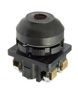 Выключатель кнопочный КЕ-081 У2 исп.2 1НО+1НЗ цилиндр 10А IP54 660В черн. Электротехник ET502364