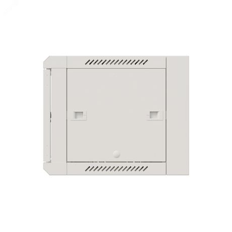 Шкаф настенный телекоммуникационный NTSS W 6U 600х450х370мм, 2 профиля 19, дверь стеклянная, боковые стенки съемные, задняя стенка, разобранный, серый RAL 7035 - УТ000017856 NTSS-W6U6045GS