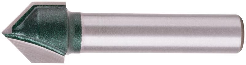 Фреза пазовая V-образная, хвостовик - 8мм, D 12мм, H а° 90° 3603-081212 РОС