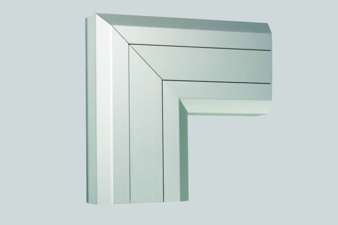 Угол плоский (вверх) для ТК01103-8 алюм. Simon Connect TKA011110-8