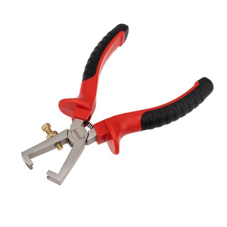 Плоскогубцы для зачистки проводов 160 мм никелированные, двухкомпонентные рукоятки | 12-4646 REXANT MEET