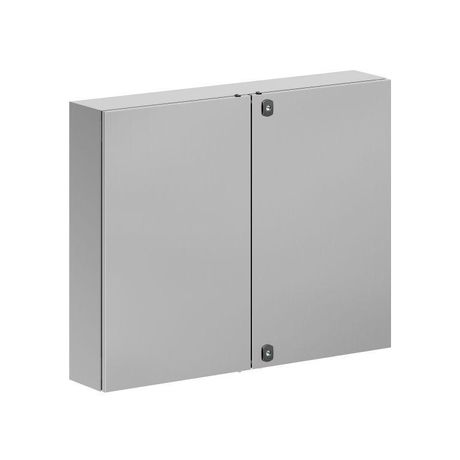 Корпус навесной STH с М/П двустворчатой дверью, нержавеющая сталь AISI316, ВхШхГ 800x1000x200 мм, фланцем - R5STH0812F-316 ДКС