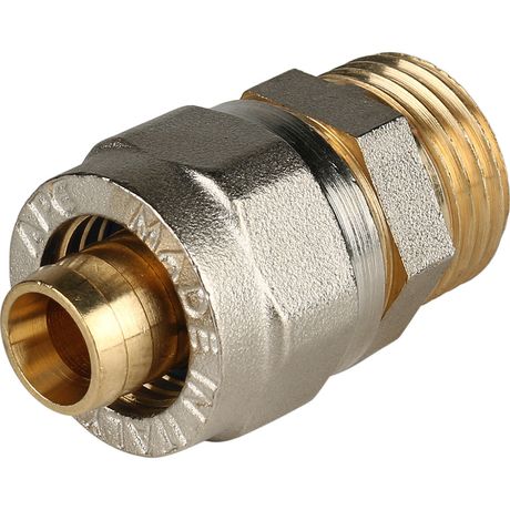 Переходник с наружной резьбой 1/2'х16 для металлопластиковых труб винтовой - SFS-0001-001216 STOUT RG008S9C5AP2V1