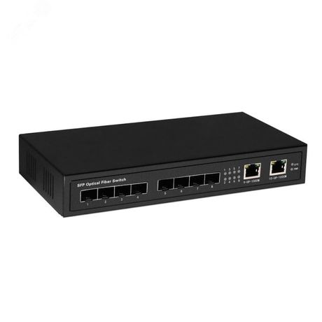 Коммутатор неуправляемый 10 портов RJ45/SFP 100 1000 Мб/с - 00013264 OSNOVO SW-7028 sct1278 OSNOVO арт. 13264