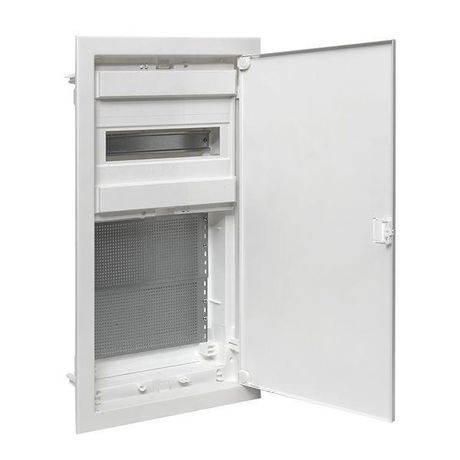 Встраиваемый комбинир. щит "Nova" (1 DIN + 2 МП) 3 габарит 12 мод. с пластиковой дверью IP41 | nv-cb-pd-1+2 EKF