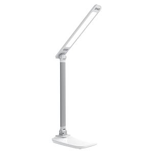 Светильник светодиодный настольный 10 Вт 590 лм 3000-6000К AC 220В Белый IP20 Металл, пластик складная стойка сенсорное управление яркости и температуры освещения USB зарядка телефона Qplus Gauss - GT5041